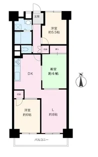 イトーピア東陽町マンション【8階】の間取り