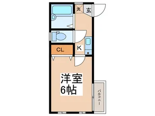 エリセ三軒茶屋【1階】の間取り