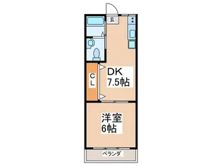 アトモス永和【3階】の間取り