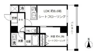プランドール【7階】の間取り