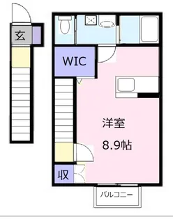 ラ・フォレスタ【2階】の間取り