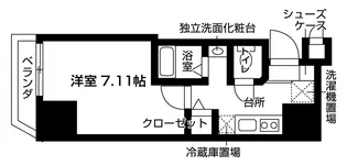 ヒルズ八幡山【4階】の間取り