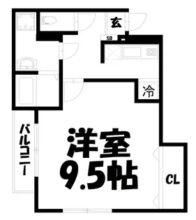 池本マンション【3階】の間取り