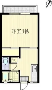 神奈川県横浜市鶴見区矢向4【アパート】の間取り