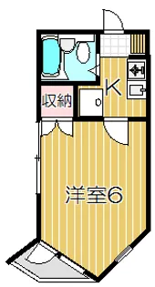 ビューパレス【1階】の間取り
