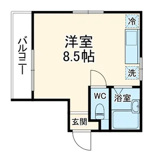 ハイムシマ【2階】の間取り