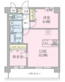 La casa dolce【1階】の間取り
