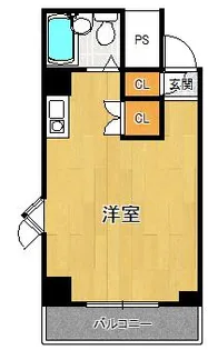 トレンディ立花【4階】の間取り