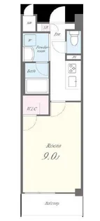 モンテルーチェ【5階】の間取り