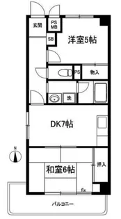 ファミール三田【3階】の間取り