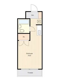 リエス高尾【3階】の間取り