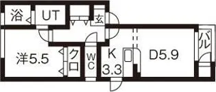 イトムンプラィ【1階】の間取り