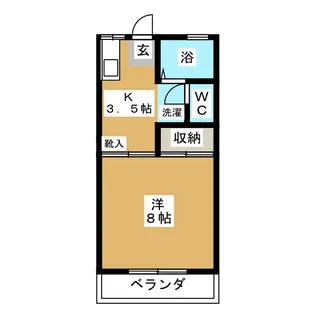 ロイヤルヒルアビコB棟【2階】の間取り