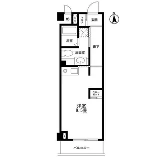 ロータス新川崎【2階】の間取り