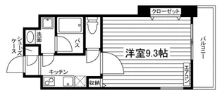 The MODERN 奉還町【5階】の間取り