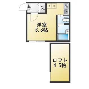 追浜オーシャン【1階】の間取り