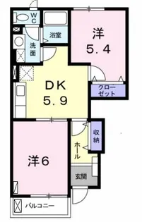 POTATO 3【1階】の間取り