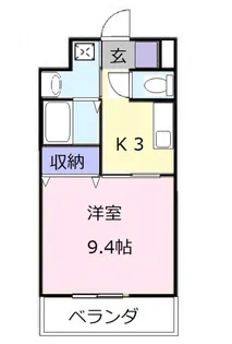 ルラシオン江戸橋【6階】の間取り