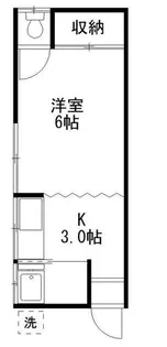 オリオンハイツ【2階】の間取り