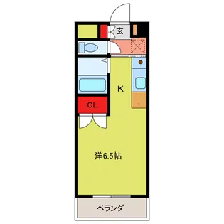 ジュネスベウラ【2階】の間取り