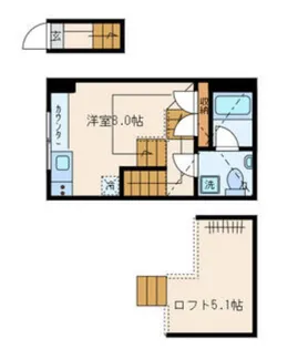 PASEO EAST【2階】の間取り