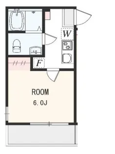アザーレ・パッシオ中央林間【2階】の間取り