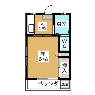 プラムハイム市川1【2階】の間取り