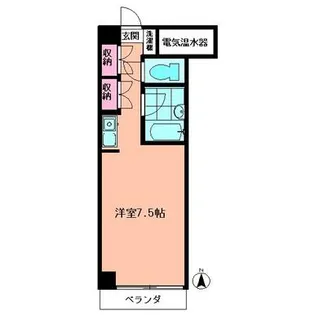峯山ビル【3階】の間取り