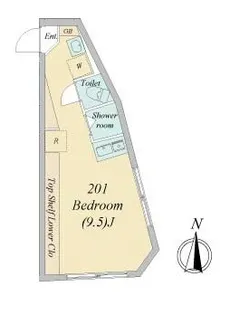 GRANDE赤塚新町【2階】の間取り