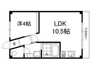 第一住田屋ビル【3階】の間取り