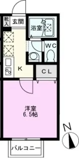 フォレスタ【1階】の間取り