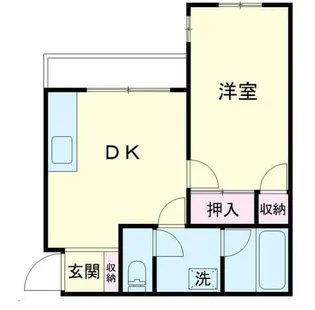 ソワーズ大宮【2階】の間取り