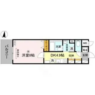 TAISHI CUBE【1階】の間取り