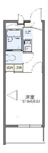 レオパレスカーサ クワトロ【1階】の間取り