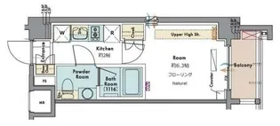 マスターズコート木場公園クレール【1階】の間取り