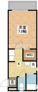 ルフラン【2階】の間取り