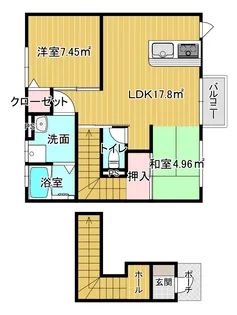グランツIII【2階】の間取り