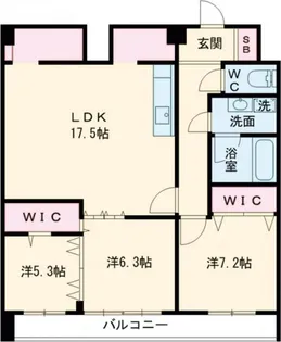 小金井本町ビル【11階】の間取り