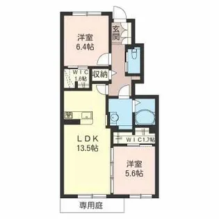 メゾンなごみ【1階】の間取り