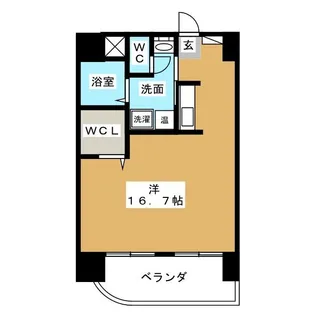 ラフィーネ泉【5階】の間取り