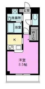 プラージュ【2階】の間取り