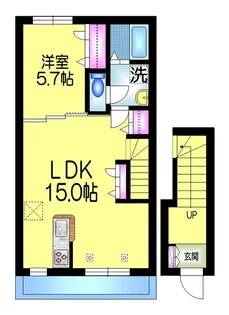 Walcotts ウォルコッツ【2階】の間取り