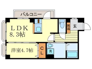 ユアステ-ジ【2階】の間取り