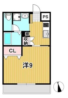 サンロイヤル【2階】の間取り