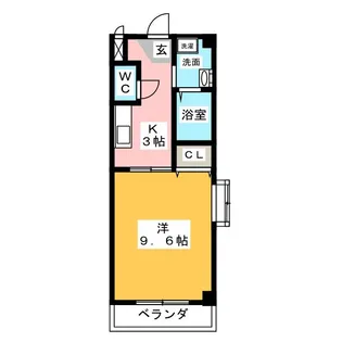 元八事壱風館【2階】の間取り