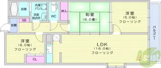 レジデンス手倉田1【1階】の間取り