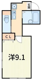 AZEST-RENT柴又【1階】の間取り