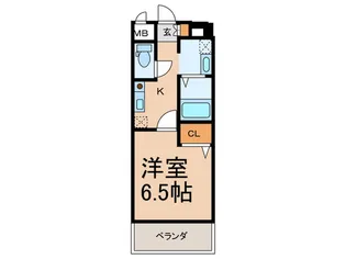 ヴィラ・フロイデ【3階】の間取り