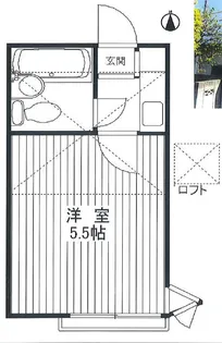 プラザ・ドゥ・クロード【2階】の間取り