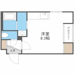 オッペンハイムN15【3階】の間取り